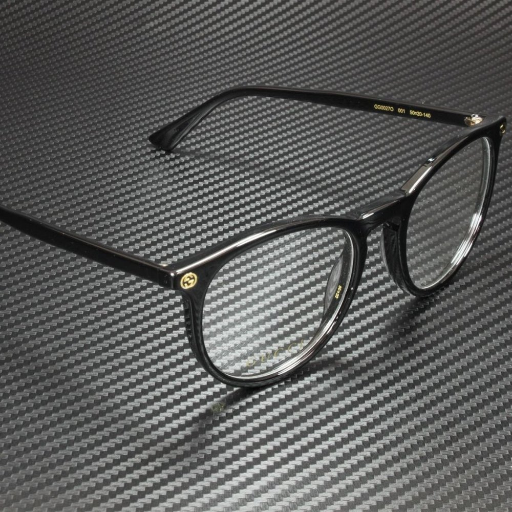 Gucci Black 50mm Eyeglasses - Picture 2 of 3